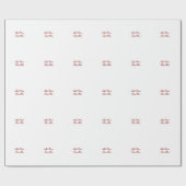 Berufliche Handschrift, Text modern Geschenkpapier (Flach)