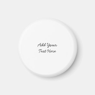 Berufliche Handschrift, Text modern Magnet