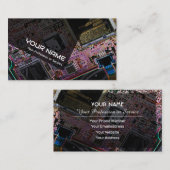 Berufliche Hardware-Experten Visitenkarte (Vorne/Hinten)