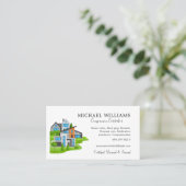 Berufliche Hausbetreuung Visitenkarte (Stehend Vorderseite)