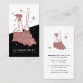 Berufliche Haushaltshilfe und Hausreinigung Visitenkarte (Vorne/Hinten)