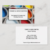 Berufliche Hausmalerei Visitenkarte (Vorne/Hinten)