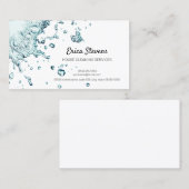 Berufliche Hausreinigung Frischwasserabfall Visitenkarte (Vorne/Hinten)