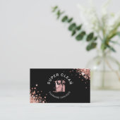 Berufliche Hausreinigung Haushaltshilfe Holograph Visitenkarte (Stehend Vorderseite)