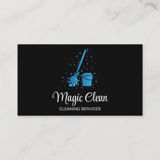 Berufliche Hausreinigung Haushaltshilfe Visitenkarte (Vorderseite)