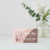 Berufliche Hausreinigung Moderner Service Visitenkarte (Stehend Vorderseite)