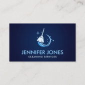 Berufliche Hausreinigung Visitenkarte (Vorderseite)