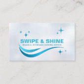 Berufliche Hausreinigung Visitenkarte (Vorderseite)