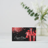 Berufliche Hausreinigung Visitenkarte (Stehend Vorderseite)