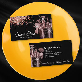 Berufliche Hausreinigung Visitenkarte