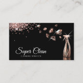 Berufliche Hausreinigung Visitenkarte (Vorderseite)