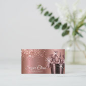 Berufliche Hausreinigung Visitenkarte (Stehend Vorderseite)