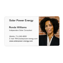 Berufliche HeadShot-Visitenkarte