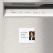 Berufliche HeadShot-Visitenkarte Magnet (In Situ (Geschirrspüler))