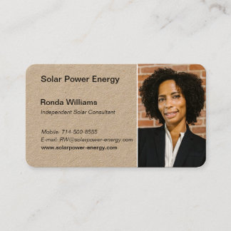 Berufliche HeadShot-Visitenkarte Visitenkarte