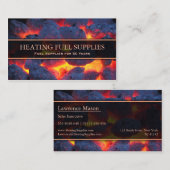 Berufliche Heizung - Visitenkarte (Vorne/Hinten)