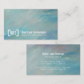 Berufliche Himmelsklibie-Kunskarte Visitenkarte (Vorne/Hinten)