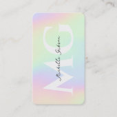 Berufliche Holografie Visitenkarte (Vorderseite)