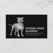 Berufliche Hundeschulung Visitenkarte (Vorderseite)