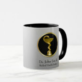 Berufliche Hygieia Bowl Gold Tasse (VorderseiteRechts)