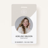 Berufliche ID für Ihr Firmenlogo und Ihr Foto hinz Ausweis (Vorderseite)