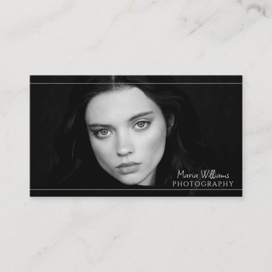 Berufliche Image- und QR-Code-Visitenkarte Visitenkarte (Vorderseite)