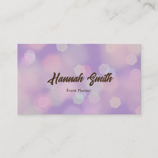 Berufliche Imitate glamourös modern und schlicht Visitenkarte (Vorderseite)