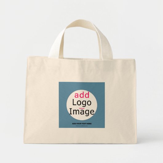 Berufliche, individuell anpassbare Business Chic D Mini Stoffbeutel (Vorne)