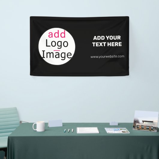 Berufliche, individuell anpassbare Markenbezeichnu Banner (Messeveranstaltung)