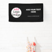 Berufliche, individuell anpassbare Markenbezeichnu Banner (InSitu)