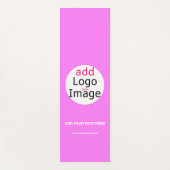 Berufliche, individuell anpassbare Markenbezeichnu Yogamatte (Vorderseite)