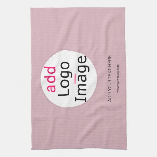 Berufliche, individuell anpassbare Rose Geschirrtuch (Vertikal)