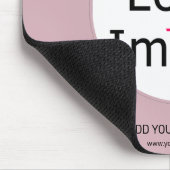Berufliche, individuell anpassbare Rose Mousepad (Ecke)
