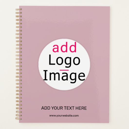 Berufliche, individuell anpassbare Rose Planer (Vorderseite)