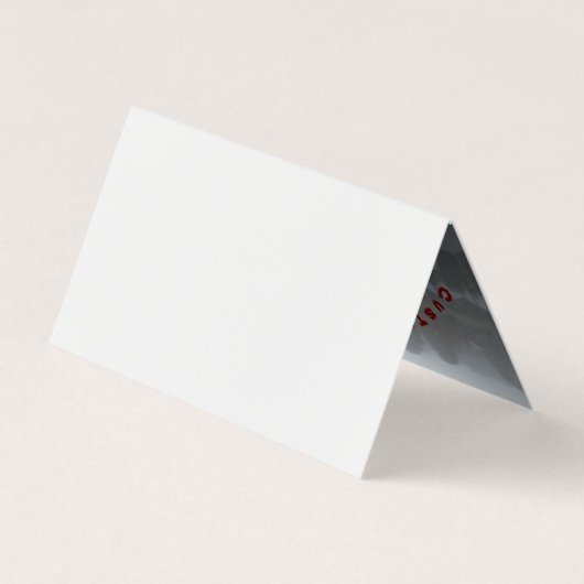 Berufliche individuell anpassbare Visitenkarten (Rückseite)