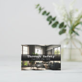 Berufliche Inspektoren der Zuhause Visitenkarte (Stehend Vorderseite)