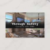 Berufliche Inspektoren der Zuhause Visitenkarte (Vorderseite)