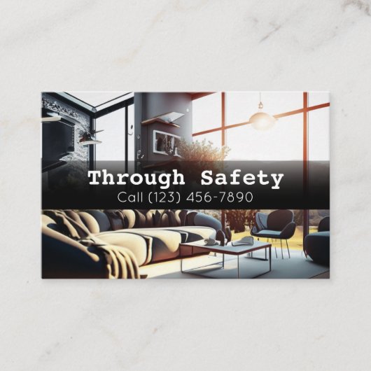 Berufliche Inspektoren der Zuhause Visitenkarte (Vorderseite)