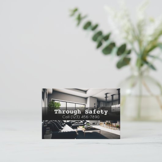 Berufliche Inspektoren der Zuhause Visitenkarte (Stehend Vorderseite)