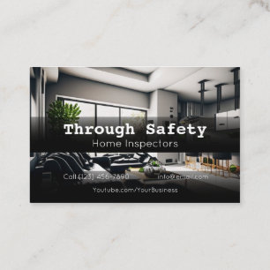 Berufliche Inspektoren der Zuhause Visitenkarte