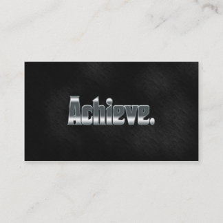 Berufliche Inspirational Geschäfts-Karte erzielen Visitenkarte