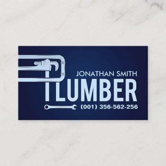 Berufliche Installationsdienste Visitenkarte (Vorderseite)