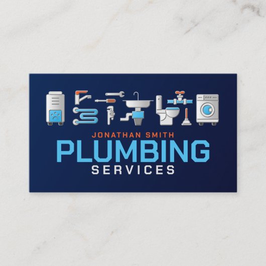 Berufliche Installationsdienste Visitenkarte (Vorderseite)