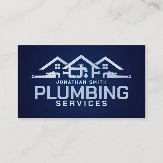 Berufliche Installationsdienste Visitenkarte (Vorderseite)