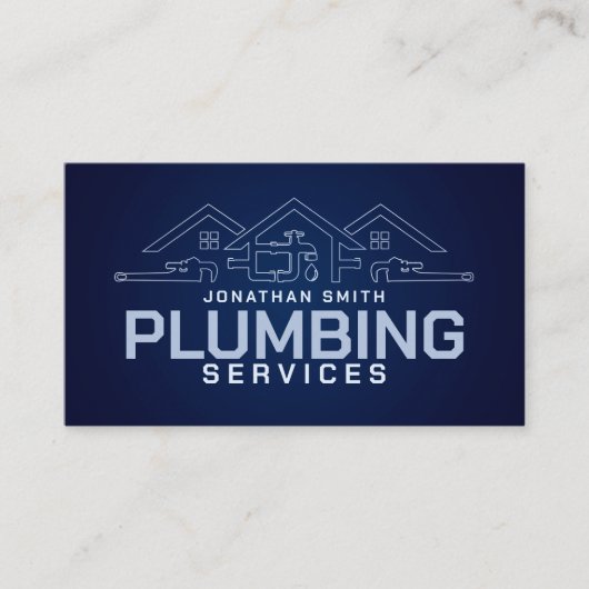 Berufliche Installationsdienste Visitenkarte (Vorderseite)