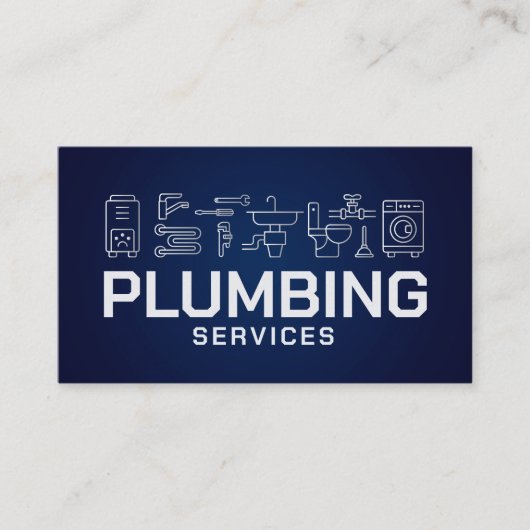 Berufliche Installationsdienste Visitenkarte (Vorderseite)