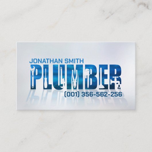 Berufliche Installationsdienste Visitenkarte (Vorderseite)