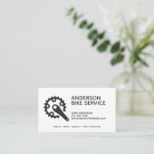 Berufliche Instandhaltung von Fahrrädern Gecoacht Visitenkarte (Stehend Vorderseite)