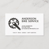 Berufliche Instandhaltung von Fahrrädern Gecoacht Visitenkarte (Vorderseite)