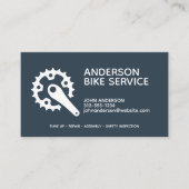 Berufliche Instandhaltung von Fahrrädern Gecoacht Visitenkarte (Vorderseite)